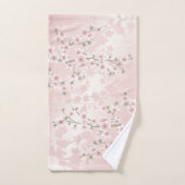 Cherry Blossom Abriot  Floral Bad Handdoek (Handdoek)