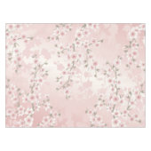 Cherry Blossom Abriot  Floral Tafelkleed (Voorkant (Horizontaal))