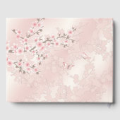 Cherry Blossom Abriot Floral | Weddenschap Gastenboek (Achterkant)