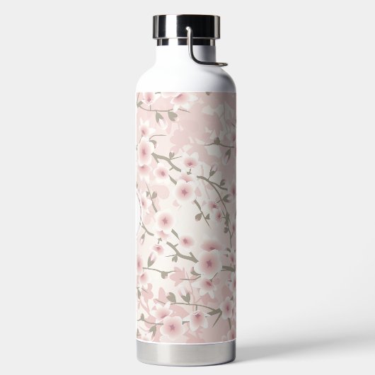 Cherry Blossom Abriot |  monogram Floral Waterfles (Links)