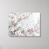 Cherry Blossom Abstract Canvas Afdruk (Voorkant)