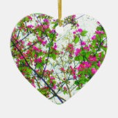 "Cherry Blossom Abstract" Ornament (Voorkant)
