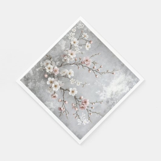 Cherry Blossom Abstract Servet (Hoek)