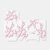 Cherry Blossom Add Name Birthday Bedankdoosjes (Uitgevouwen)