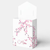 Cherry Blossom Add Name Birthday Bedankdoosjes (Geopend)