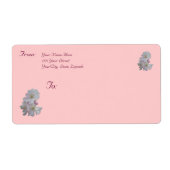 Cherry Blossom Address Label (Voorkant)