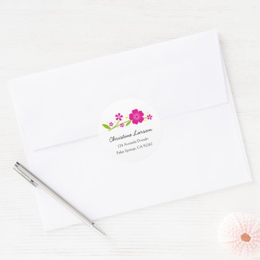 Cherry Blossom Address Label (Envelop)