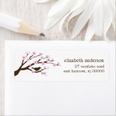Cherry Blossom Adresetiketten Etiket (Insitu)