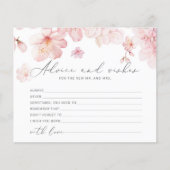 Cherry Blossom-advies en wenst vrijgezellenfeest (Voorkant)