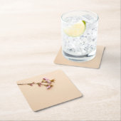 Cherry Blossom and Daisy Background Kartonnen Onderzetters (Insitu)