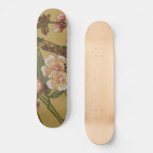  Cherry Blossom Antiek Asian Art Persoonlijk Skateboard (Voorkant)