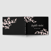 Cherry Blossom Apricot Floral | Wedding Gastenboek (Volledig)