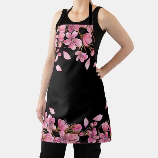 Cherry Blossom Apron Schort (Insitu)