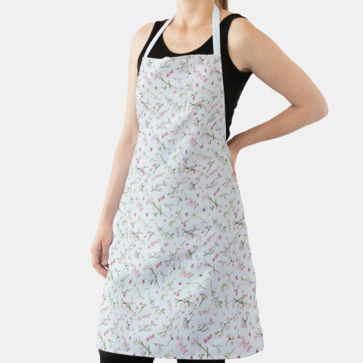 Cherry Blossom Apron Schort (Insitu)