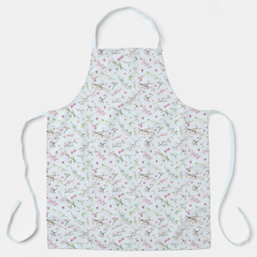 Cherry Blossom Apron Schort (Voorkant)