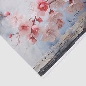 Cherry Blossom Aquarel Tissue Paper Tissuepapier (Detail)