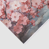 Cherry Blossom Aquarel Tissue Paper Tissuepapier (Detail)