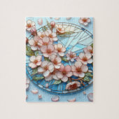 Cherry Blossom Art Jigsaw Puzzel (Verticaal)