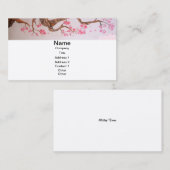 Cherry Blossom Art Visitekaartje (Voorkant / Achterkant)