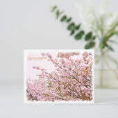 Cherry Blossom "Azuma-nishiki" ポストカード Briefkaart (Staand voorkant)