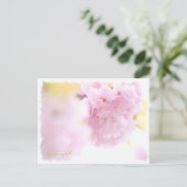 Cherry Blossom "Azuma-nishiki" Briefkaart (Staand voorkant)