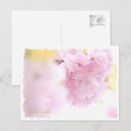 Cherry Blossom "Azuma-nishiki" Briefkaart
