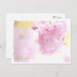 Cherry Blossom "Azuma-nishiki" Briefkaart