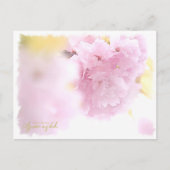 Cherry Blossom "Azuma-nishiki" Briefkaart (Voorkant)