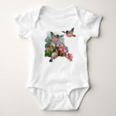 Cherry Blossom Baby Creeper Romper (Voorkant)