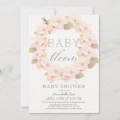 Cherry Blossom Baby in Bloom Virtual Baby shower Kaart (Voorkant)