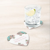 Cherry Blossom Baby shower Kartonnen Onderzetters (Insitu)