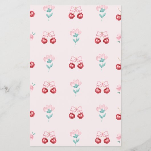 Cherry Blossom Baby Word Scramble spel Flyer (Achterkant)