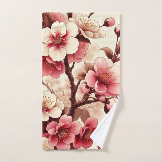 Cherry Blossom Bad Handdoek (Handdoek)