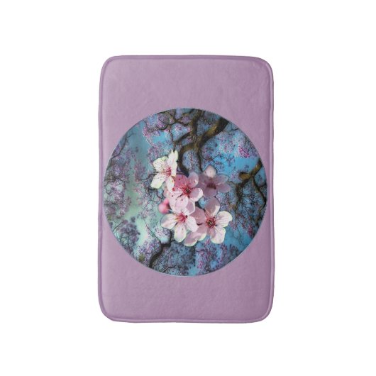 Cherry blossom badmat (Voorkant Verticaal)