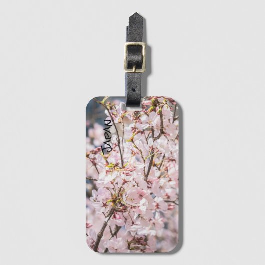 Cherry Blossom Bagagelabel (Voorkant (verticaal))