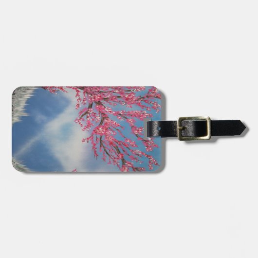 Cherry Blossom Bagagelabel (Voorkant horizontaal)