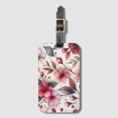 Cherry Blossom Bagagelabel (Voorkant (verticaal))