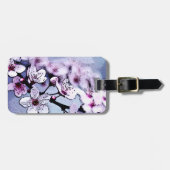 Cherry blossom bagagelabel (Voorkant horizontaal)