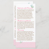 Cherry Blossom Baptism Programme 2/5 (Voorkant / Achterkant)