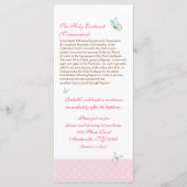 Cherry Blossom Baptism Programme 5/5 Programmakaart (Voorkant)