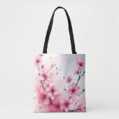Cherry Blossom Beauty Canvas tas (Voorkant)