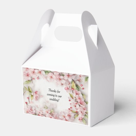 Cherry Blossom Bedankdoosjes (Achterkant)