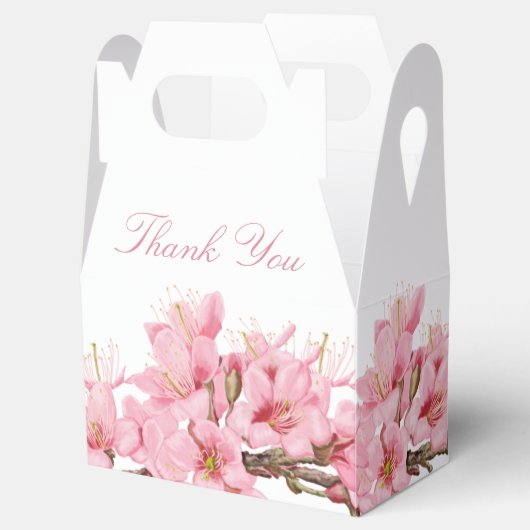Cherry blossom bedankdoosjes (Geopend)