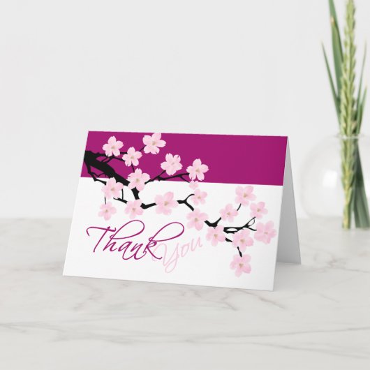 Cherry Blossom | bedankkaart (Voorkant)
