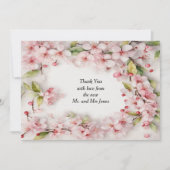 Cherry Blossom Bedankkaart (Voorkant)