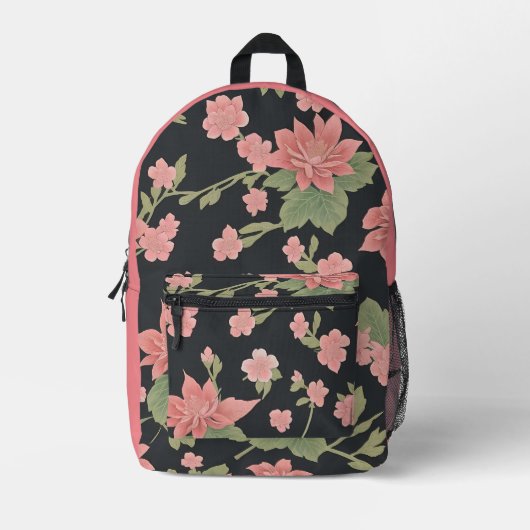 Cherry Blossom Bedrukte Rugzak (Voorkant)