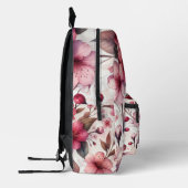 Cherry Blossom Bedrukte Rugzak (Links)