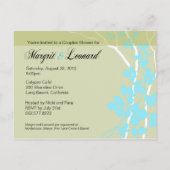 Cherry Blossom Bella Bewaar de datum Aankondigingskaart (Achterkant)