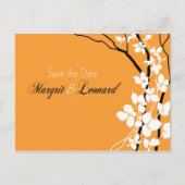 Cherry Blossom Bella Bewaar de datum Aankondigingskaart (Voorkant)
