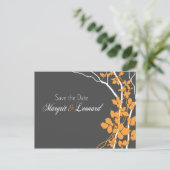 Cherry Blossom Bella Bewaar de datum Aankondigingskaart (Staand voorkant)